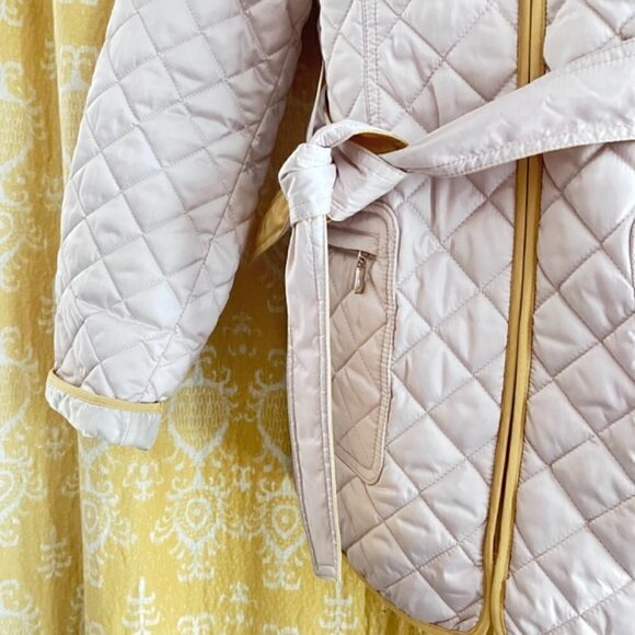 Y2K Esprit Quilted Jacket M Color Block Puffer Packable Ski Resort Cruise - Picture 3 of 12